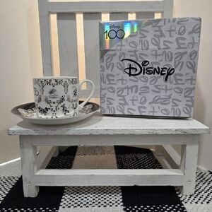 ​Disney 100 Anniversary Mickey Mouse Fine Bone China Set English Ladies Co. NIB